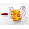 Tiardey White Bread Slicer, Kitchen Accessories, Bread/Baking, Compact Foldable and