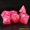 Bescon Moonstone Dice Set Peachy, Bescon Polyhedral RPG Dice Set