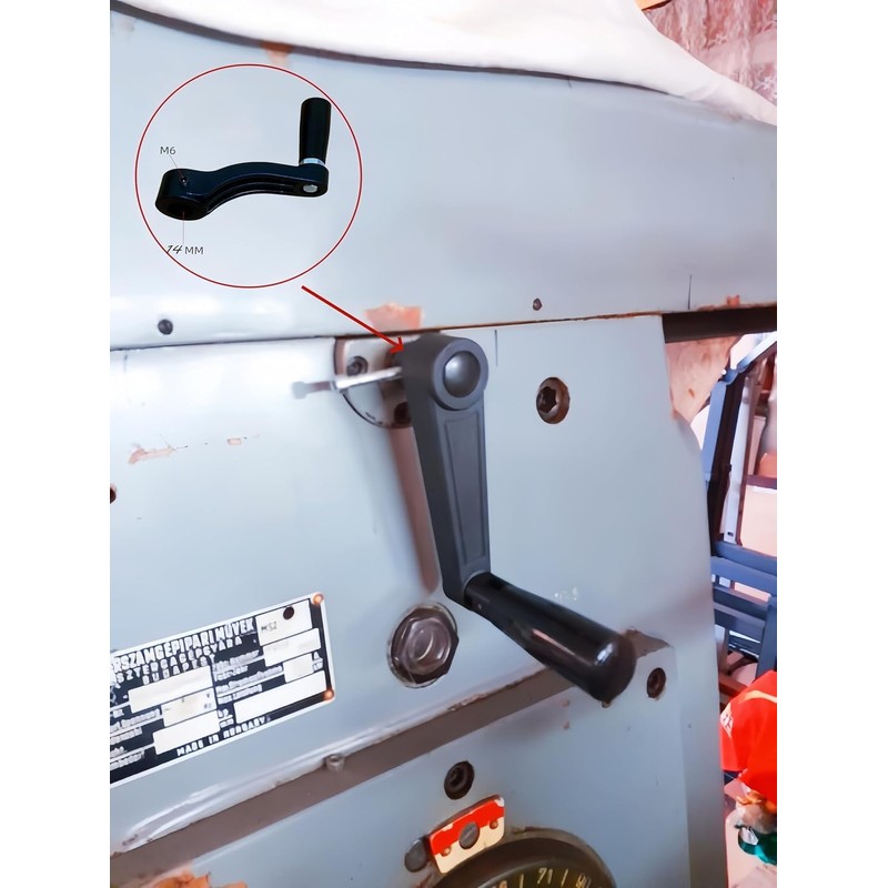 10601009A1 Drill Press Crank Handle, Replacement 514007742 For Sears Craftsman