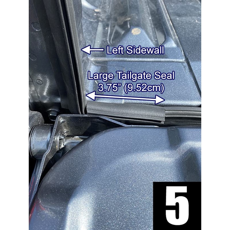 ESI Ultimate Tailgate Seal with Taper Seal Compatible with Nissan