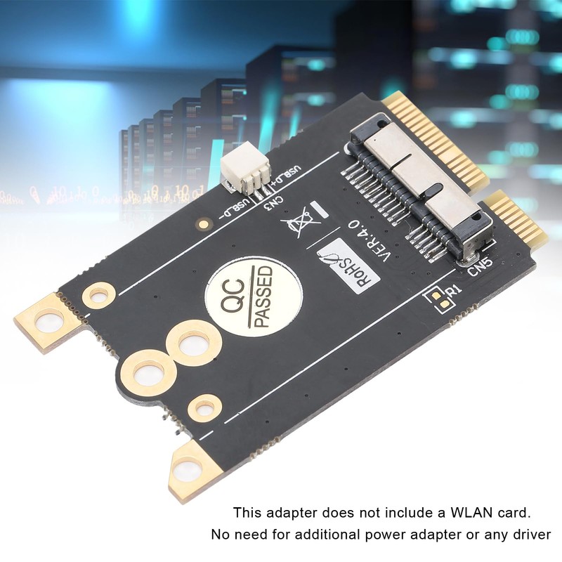 PCI-E Express WiFi Network Adapter Wireless LAN Card Adapter (No