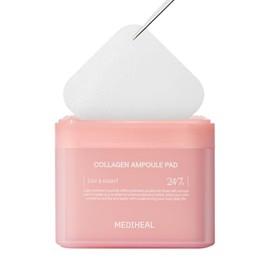 Mediheal Almohadillas Tonificantes [Colágeno] - Almohadilla Tonificante en Ampolla con Colágeno y Ceramida - Reafirma la Piel y Restaura la Elasticida