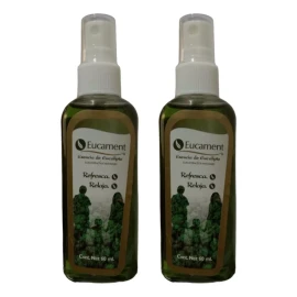 Dulet 2 Eucament  Esencia De Eucalipto 100 % Natural 60 Lm