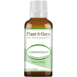 Lemongrass Essential Oil 1 oz / 30 ml 100% Pure Undiluted Therapeutic Grade For Aromatherapy Diffuser, Natural Healthy Skin, Body and Hair Growth