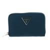 GUESS Meridian SLG Medium Zip Around Wallet Teal, teal, Elegant