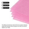 PATIKIL Soft Felt Sheets Fabric Craft Sheets Pink 4 Inch