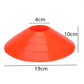 Pro Disc Cones, Agility Soccer Cones, Agility Training Equipment for Training, Basketball, Field Cone Markers, Soccer Training and Other Sports and Games 12 Pcs Loopunk