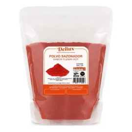 Polvo Sabor Flemin Hot Para Botanas Y Palomitas 1 Kg Deliux Sazonador