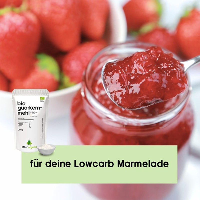 Guar Gum Organic 200 g Guar Gum Organic Guar Kernel