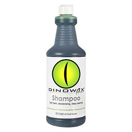 Dinowax Shampoo | High Foam Carpet Shampoo | Concentrate Cleaner with Odor Eliminating Power | Professional-Grade (32 Oz)
