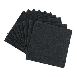 HMF 3789 Activated Carbon Filter for Compost Bin and Cat Litter Tray | Pack of 10 | 165 mm