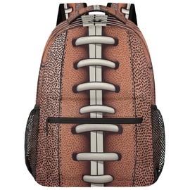 DJYQBFA American Football Vintage Backpack for Women Men Kids 16 Inch Laptop Backpack Lightweight Travel Backpack Purse Casual Daypack School Backpacks for Girls Boys