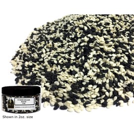 Black and White Sesame Seeds Tuxedo Blend (2.9 oz.)