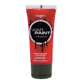 Vixen Warpaint Conditioning Hair Colour, Chilli Pepper, 100ml