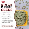 Raw Pumpkin Seeds 2 LB Bag - Shelled, AAA Grade,