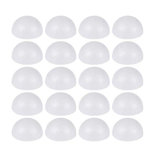 Smooth Foam Balls 200 Pieces White Craft Foam Balls Polystyrene