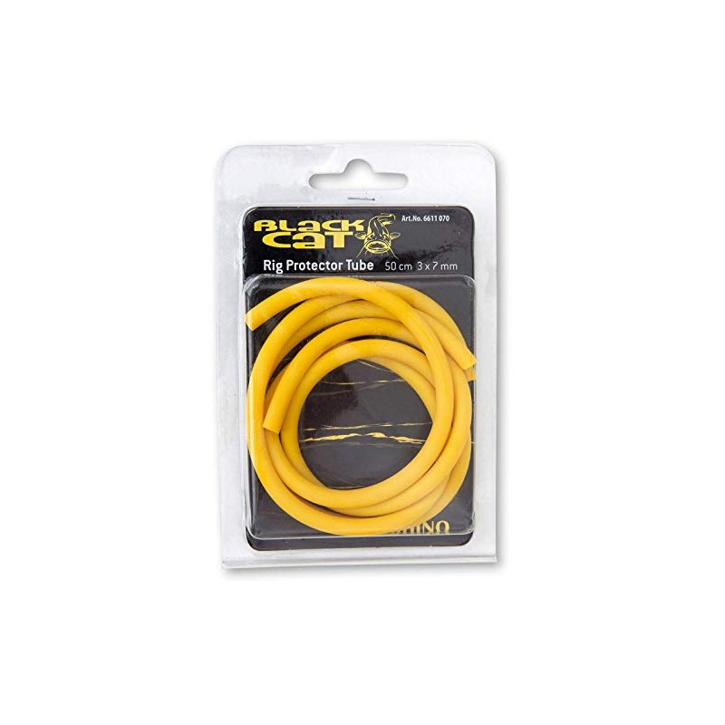 Black Cat Rig Tube, Yellow, 100 cm, 3 mm/6 mm