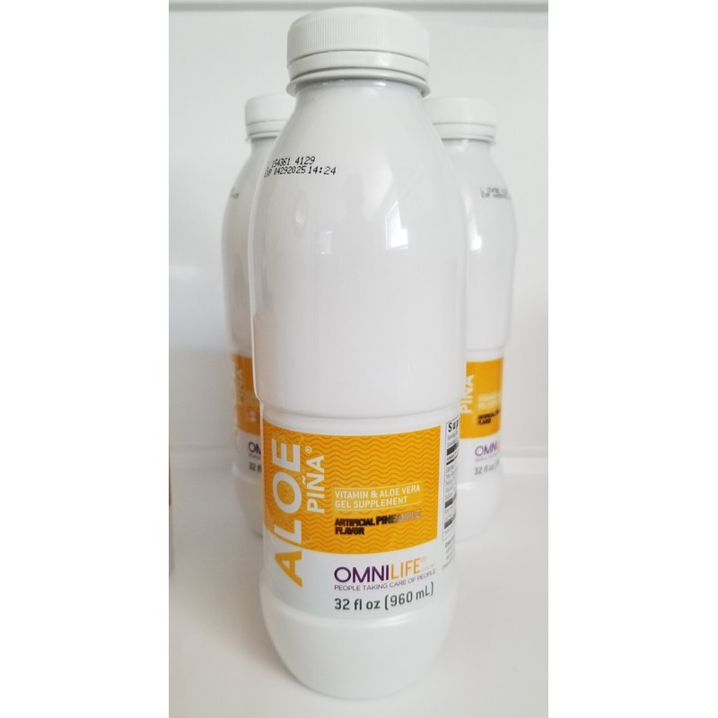 Omnilife aloe beta piña,fibra,kit ,pack 4 sistema digestivo ,original,Aloe