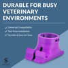 Veterinary Patient Warming Cage Door Adapter for Bair Hugger Bear