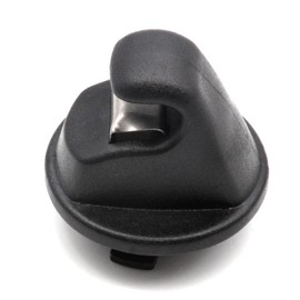 Interior Sun Visor Hook Clip Bracket Compatible for VW Volkswagen Golf MK7 2013 2014 2015 2016 2017 Sun Visor Holder 5G0857561B (Black)