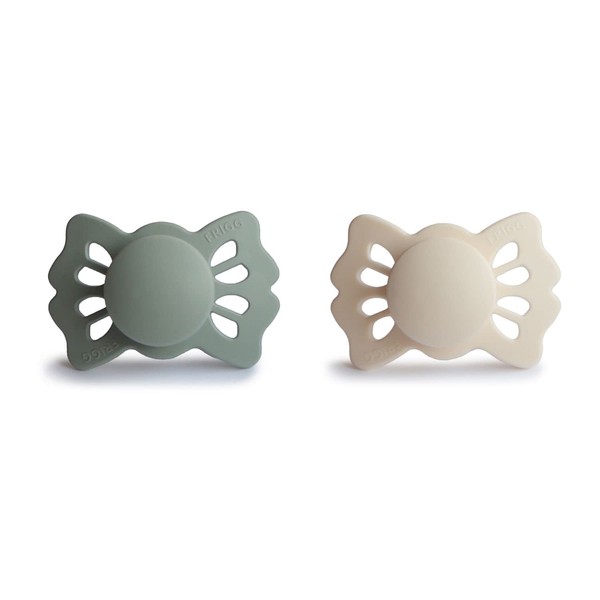 FRIGG Lucky Symmetrical SilkySoft Silicone Baby Pacifier | Made in