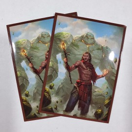 Khaldin - Titan-Caller Mage - 100 Card Sleeves (FN30S) - Fantasy North (Glossy)