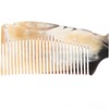MUSISALY Natural Ox Horn Comb for Scalp Massage Comfortable Hair