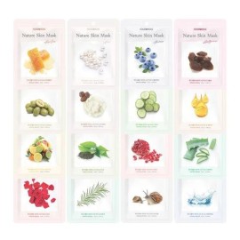 foodaholic (20 sheets) Foodaholic Nature Skin Mask Pack 16 types to choose from 03_[10 sheets] Vitamin 12_[10 sheets] Pearl / (20매) 푸드어홀릭 네이처스킨 마스크팩 16종 택 03_[10매] 비타민 12_[10매] 진주