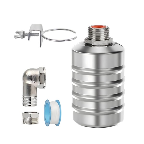 Automatic float valve for water tank pool, 1/2 inch to