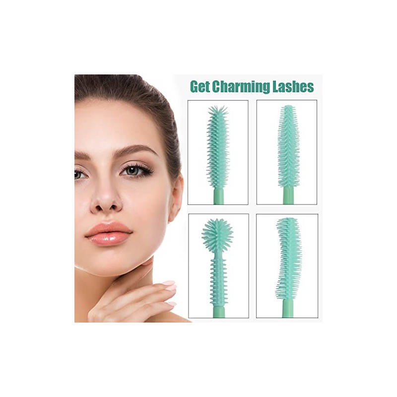 Cepillos para rímel, peine para pestañas, cepillo separador para cejas,