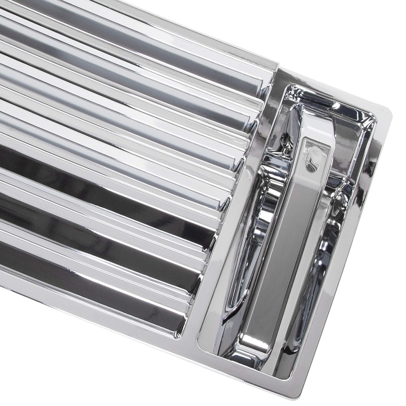 HECASA Hood Vent & Handle Kit Compatible with 2003-2009 Hummer