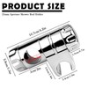 UPIQNG Slide Bar Shower Bracket Shower Head Holder Adjustable Hand