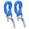 VICASKY 2pcs Glove Lanyard Portable Anti-Lost Mittens Holder Strap for
