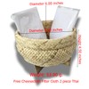 Heavens Tvcz Bamboo Sticky Rice Steamer Basket with Cheesecloth –