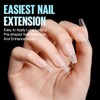 TOMICCA Coffin Nail Tips, Pack of 360 False Nail Tips,