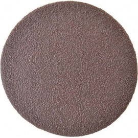Made in USA Sanding Disc: 6" Dia, Coarse 40 Grit, Aluminum Oxide, X-Weighted, Cloth Backing