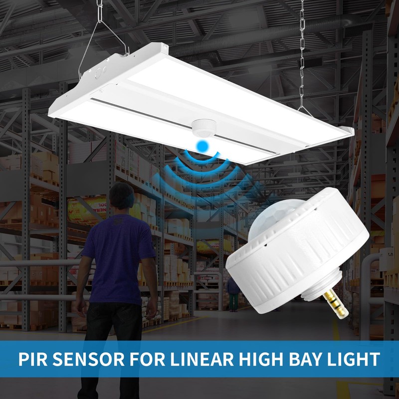 4 Pack Ceiling Sensor, PIR Occupancy Motion Detector for LED