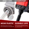 Fuel Transfer Pump, Automatic Portable AA Battery Gas Pump Easy