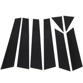 INEEDUP Glossy Piano Black Pillar Posts (B Pillars) Replacement for 2013-2018 for Nissan Altima Door Trim Pillar Post 8Pcs Set Black