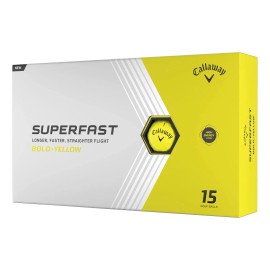 Callaway Pelotas De Golf Superrápidas De Golf 2022 Amarillo