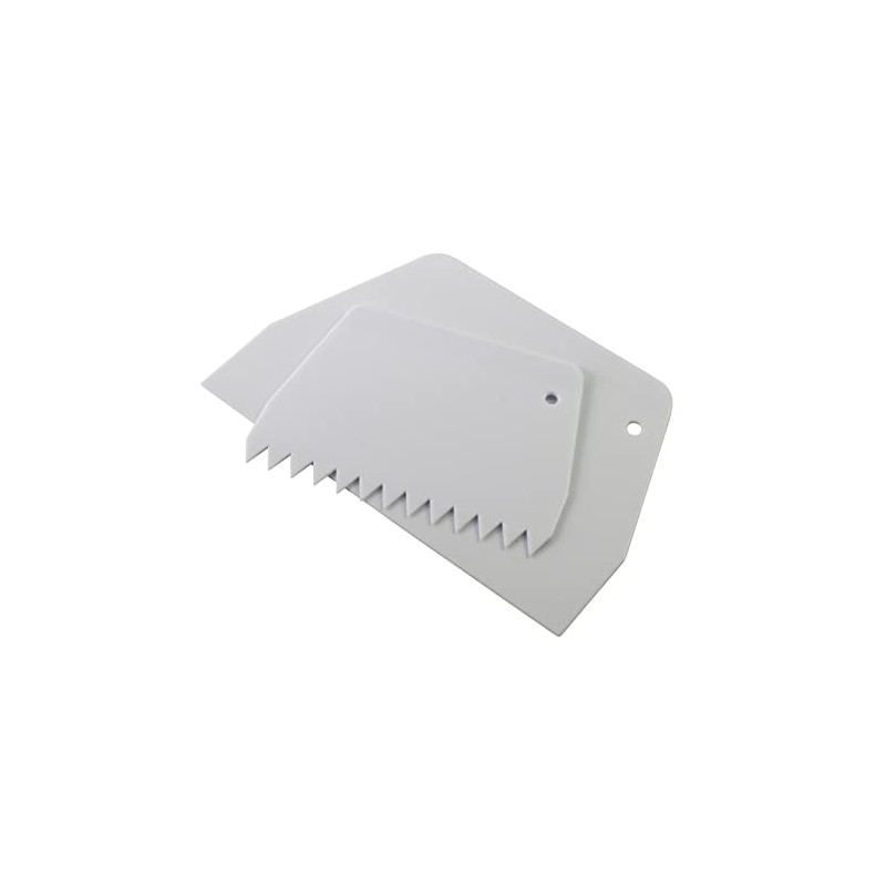Bakemaster Icing Scraper Set Icing Scraper Set, Off/White, 41197