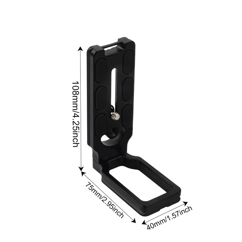 Elitecran Quick Release L-Mount Arca Swiss, DSLR L-Bracket Vertical with