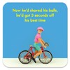 Bold & Bright - Funny 'Shaved Balls' Coaster - Small
