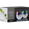 BarCraft Rainbow-Pearl Iridescent Bechergläser, 2er Set, 600ml, Geschenkbox