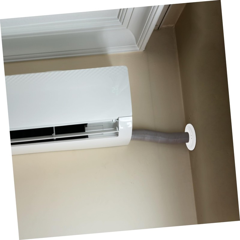 LABRIMP 4pcs Air Conditioner Wall Hole Cover Plate Decorative Caps