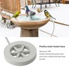 Bird Bath Heater 70W Rapid Deicing Constant Temperature Control Chicken