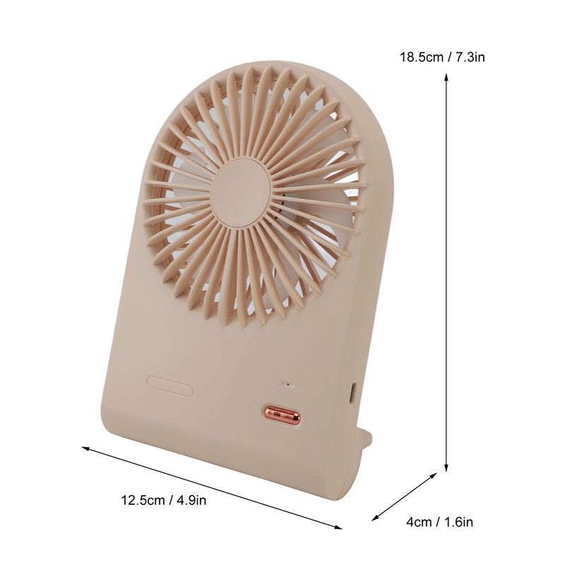 Desk Fan Foldable Portable Strong Wind Desktop Table Cooling Fan