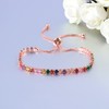 CiNily Adjustable Tennis Bracelets for Women Rainobw Cubic Zirconia Bracelet