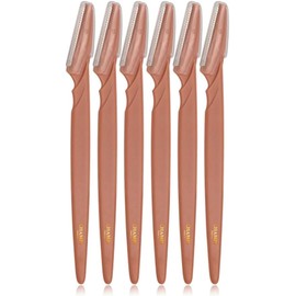 Set de Accesorios para Cejas Republic Cosmetics 6 Perfiladores de Cejas + 1 Pinza Profesional (Tweezers) Kit de Depilación y Diseño de Cejas Herramientas de Precisión para Cejas Perfectas