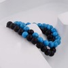 LeZisuIre CNLQ Long Distance Bracelets For Lovers Couples Matching Gift
